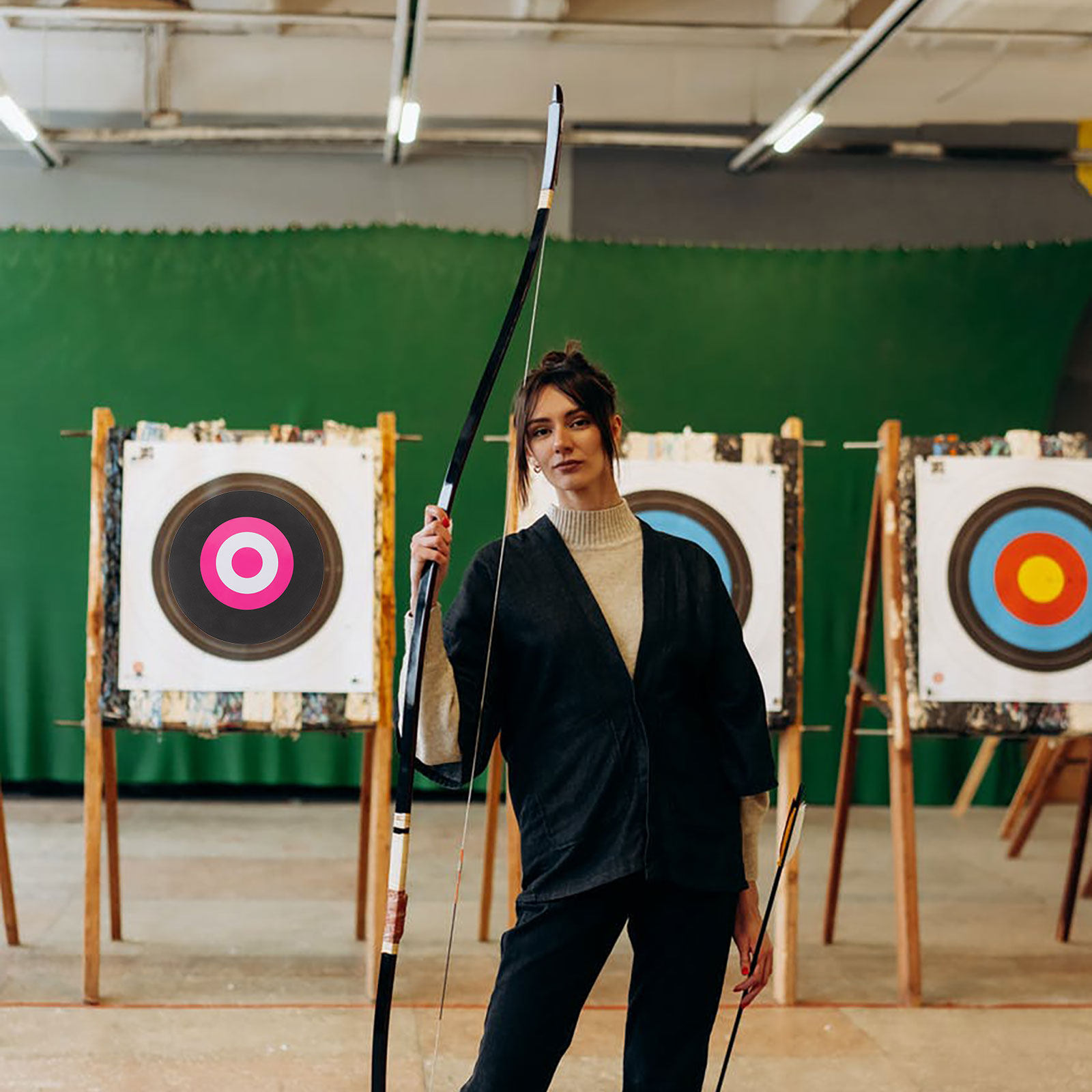 Practice Target Board - Tablero de Tiro con Arco Portátil