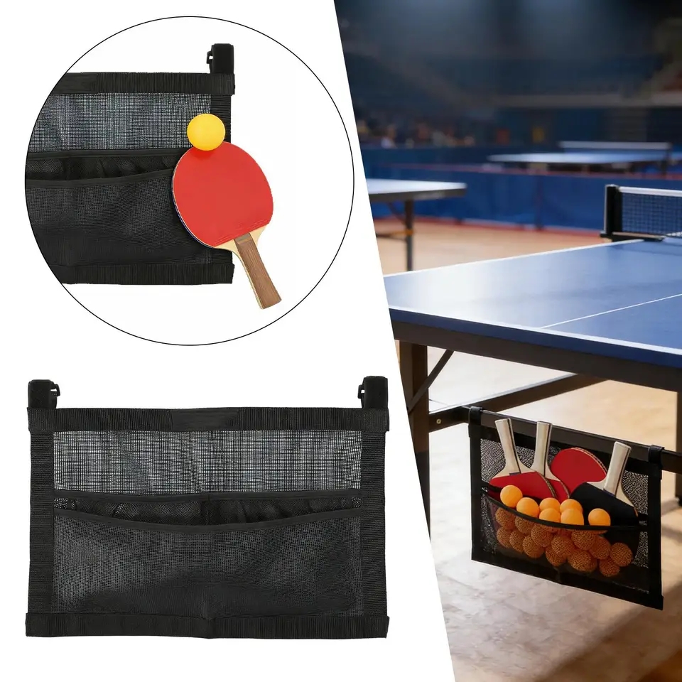 Table Tennis Single - Nuevo soporte de malla para pelotas