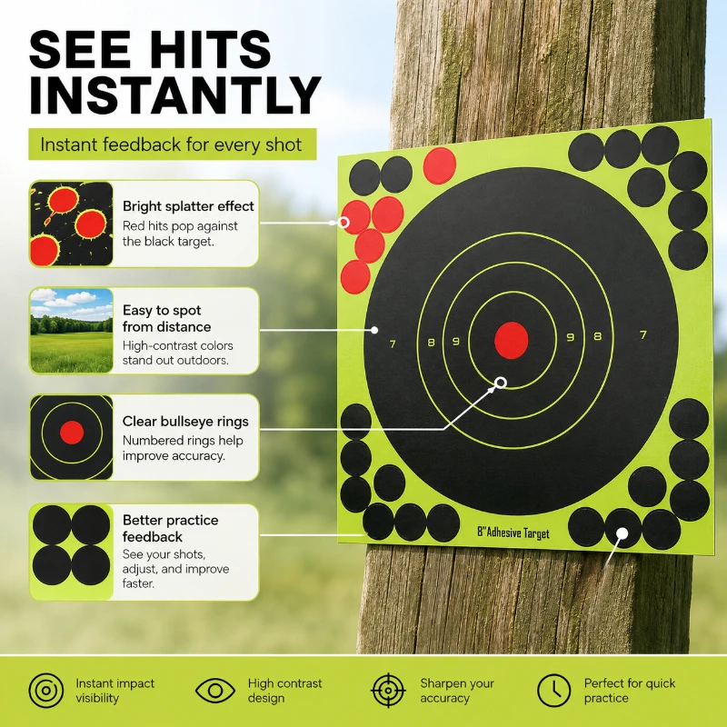 Papel de práctica de marcado e - Practice Target Board reseña y precio