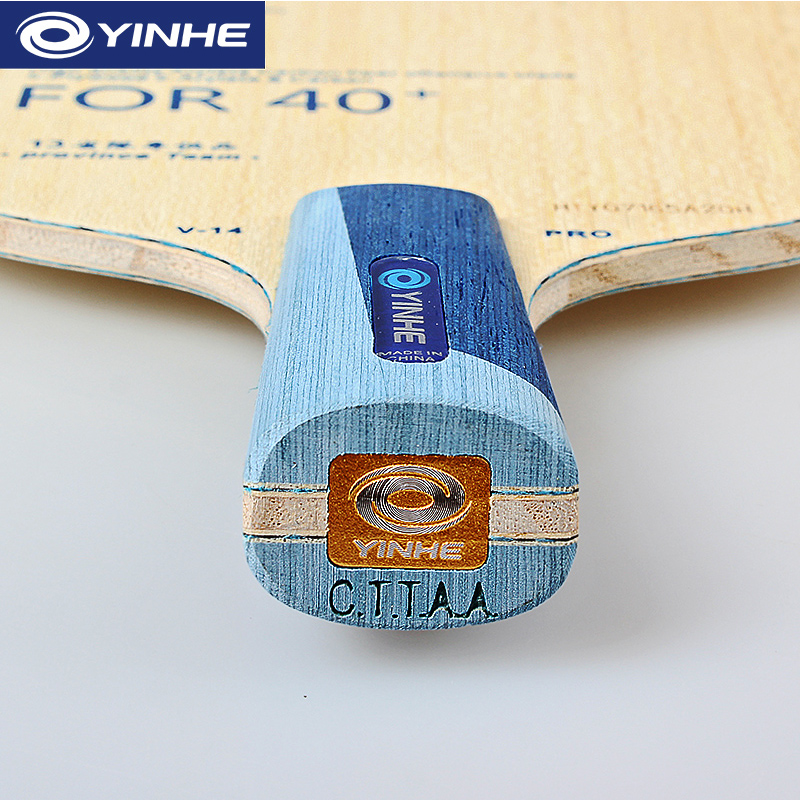 Yinhe V14 Pro hoja de tenis de - Table Tennis Xu Xin reseña y precio