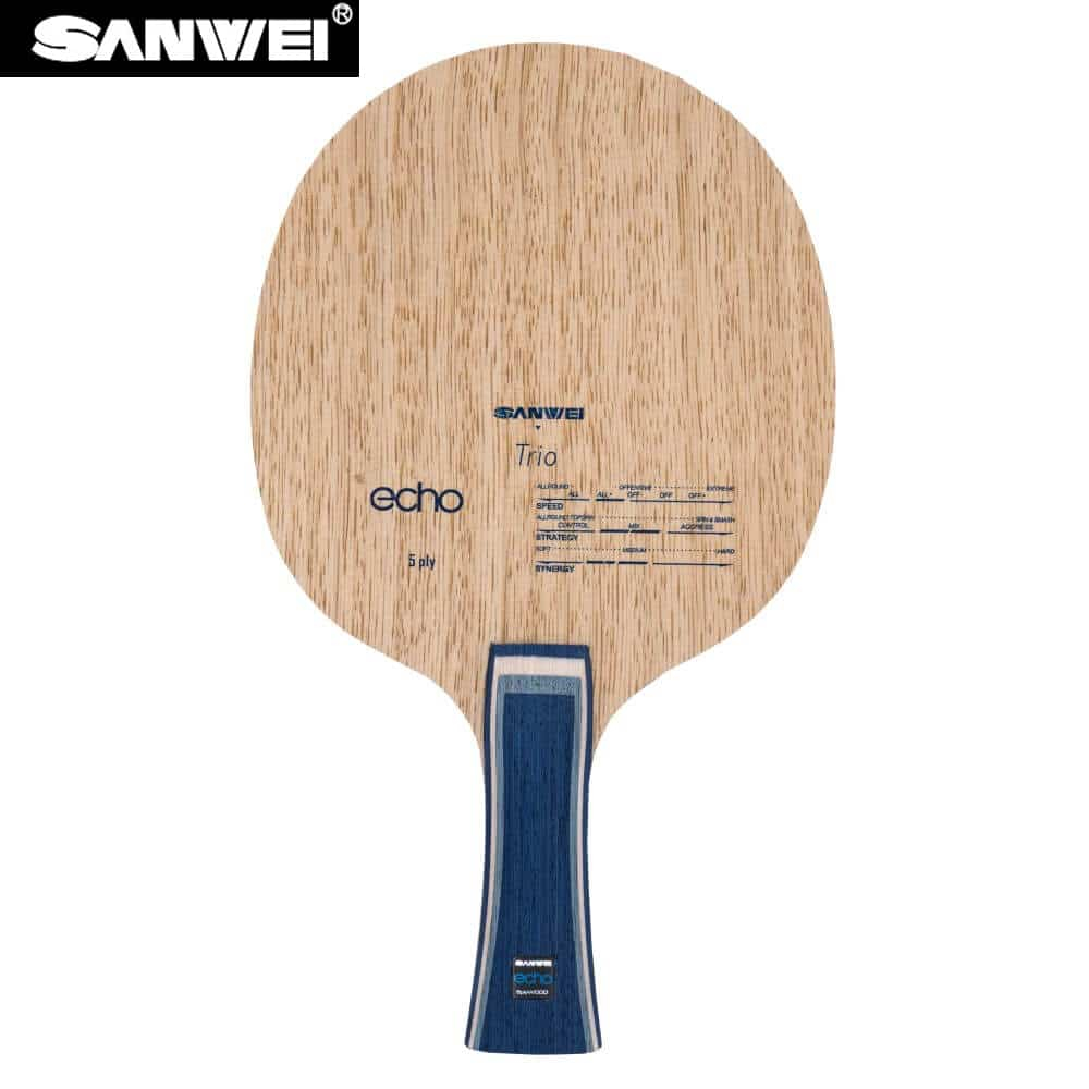 SANWEI Echo Hoja de tenis de m - Table Tennis Xu Xin reseña y precio