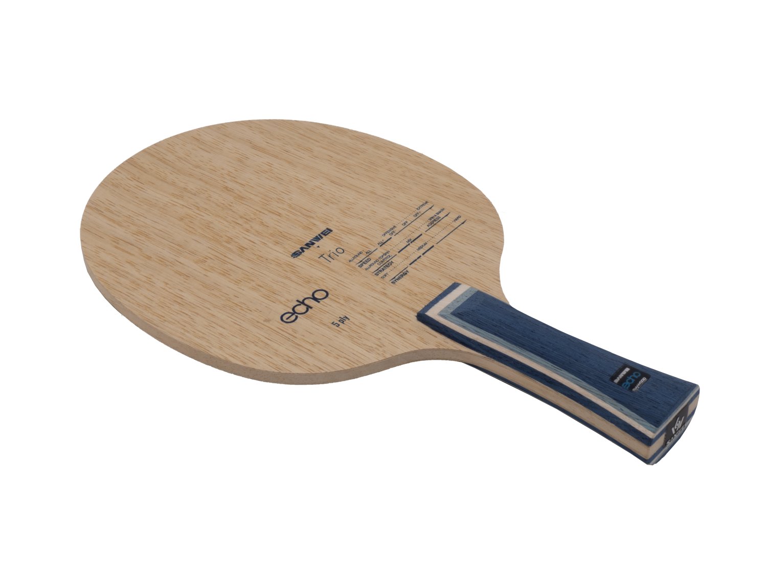 SANWEI Echo Hoja de tenis de m - Table Tennis Xu Xin reseña y precio