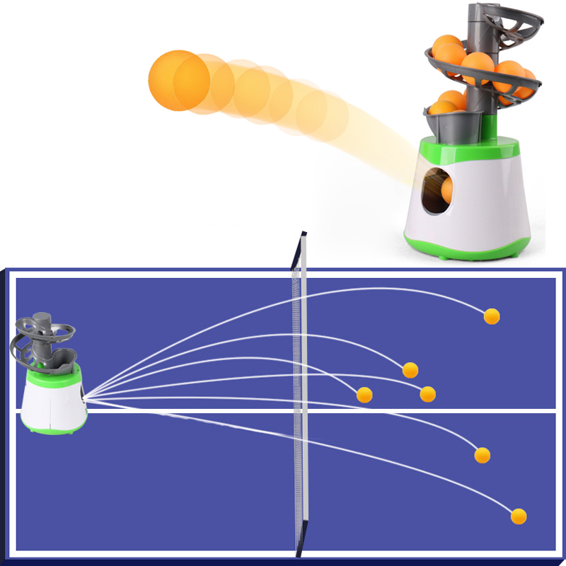 Mini Robot de tenis de mesa co - Table Tennis Single reseña y precio